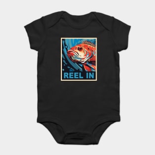 Angler Fisherman Fishing Gifts Men Women Kids Fishing Baby Bodysuit